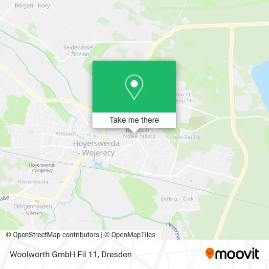 Карта Woolworth GmbH Fil 11
