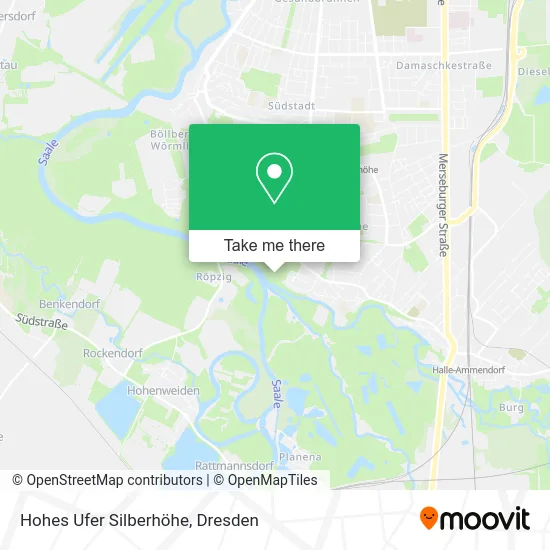 Карта Hohes Ufer Silberhöhe
