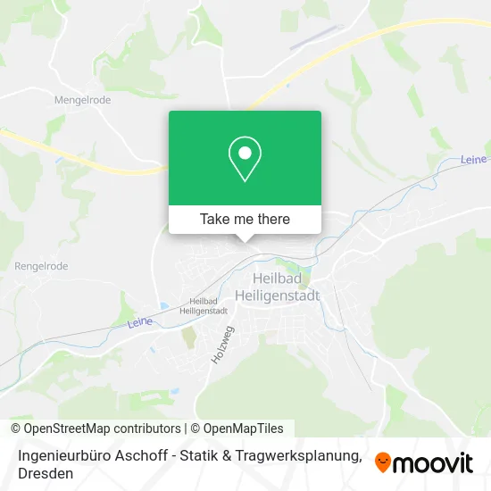 Карта Ingenieurbüro Aschoff - Statik & Tragwerksplanung