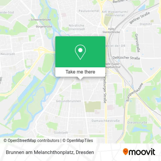 Карта Brunnen am Melanchthonplatz