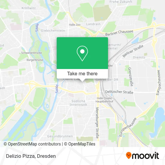 Карта Delizio Pizza