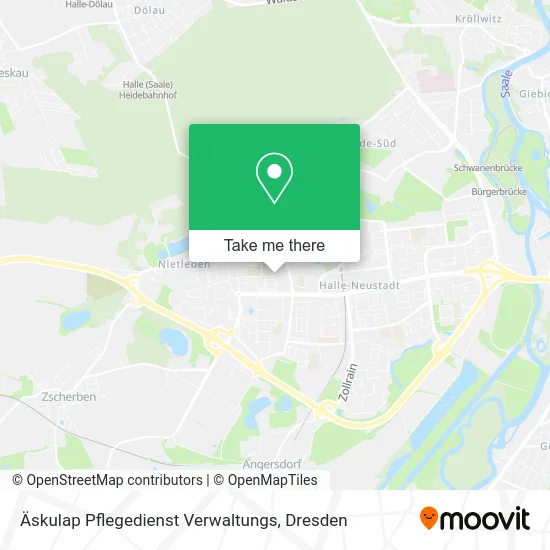 Карта Äskulap Pflegedienst Verwaltungs