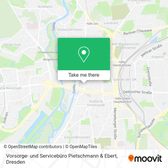 Карта Vorsorge- und Servicebüro Pietschmann & Ebert