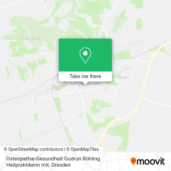 Карта Osteopathie-Gesundheit Gudrun Röhling Heilpraktikerin mit