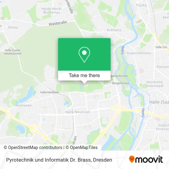 Карта Pyrotechnik und Informatik Dr. Brass
