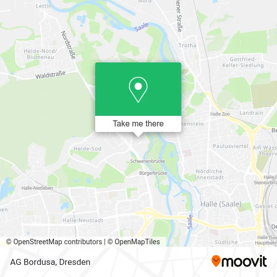 Карта AG Bordusa