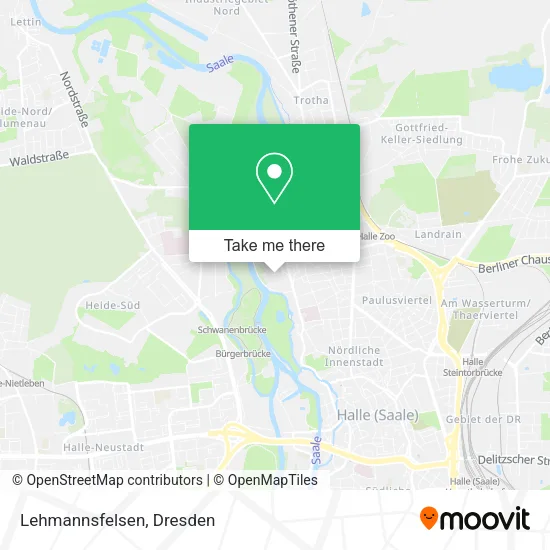 Карта Lehmannsfelsen