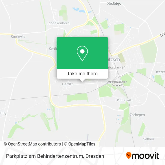Карта Parkplatz am Behindertenzentrum