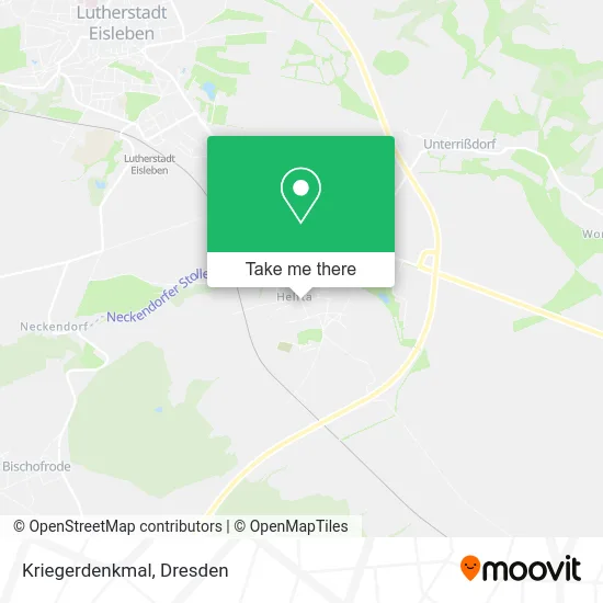 Карта Kriegerdenkmal