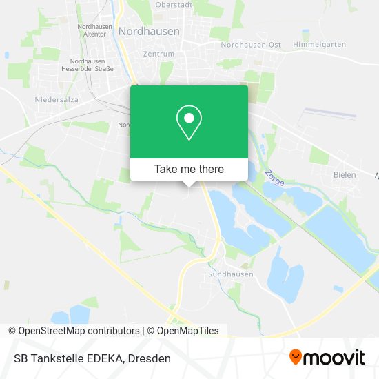 Карта SB Tankstelle EDEKA