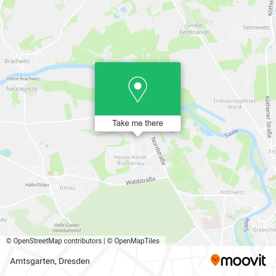 Amtsgarten map