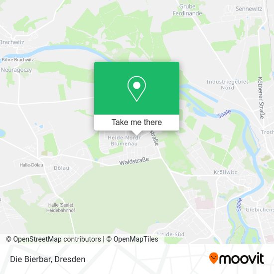 Карта Die Bierbar