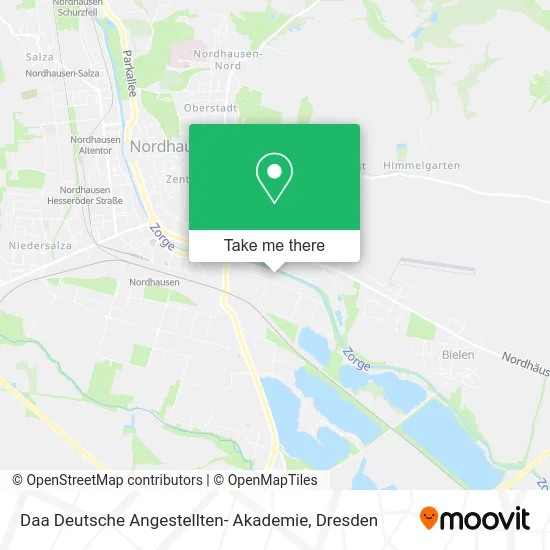 Карта Daa Deutsche Angestellten- Akademie