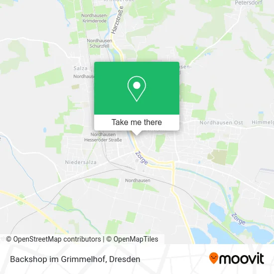 Карта Backshop im Grimmelhof