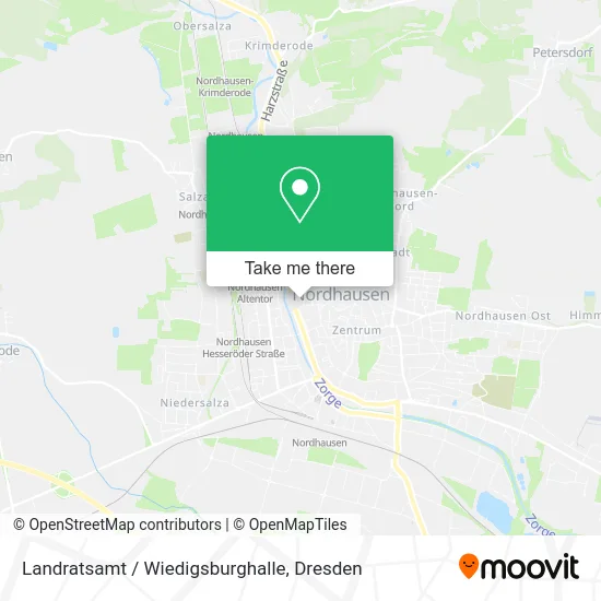 Карта Landratsamt / Wiedigsburghalle
