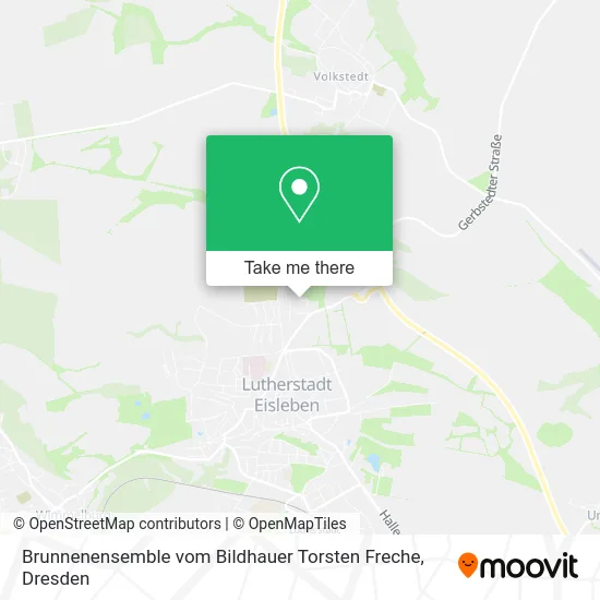 Карта Brunnenensemble vom Bildhauer Torsten Freche