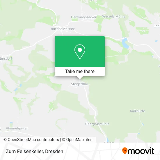 Карта Zum Felsenkeller