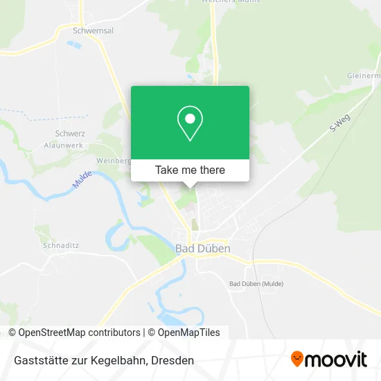 Карта Gaststätte zur Kegelbahn