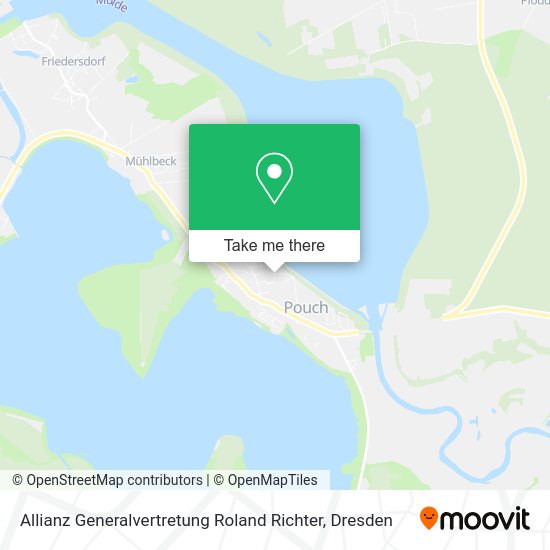 Карта Allianz Generalvertretung Roland Richter