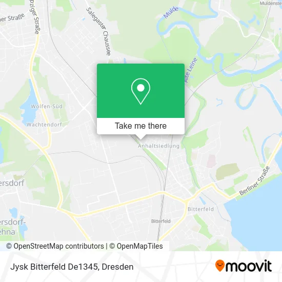 Карта Jysk Bitterfeld De1345