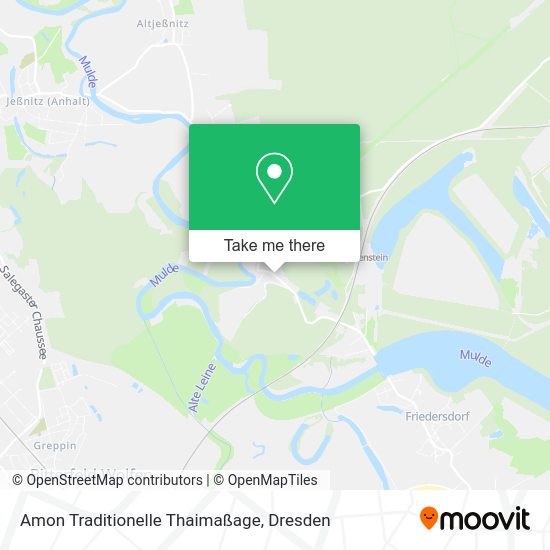 Карта Amon Traditionelle Thaimaßage