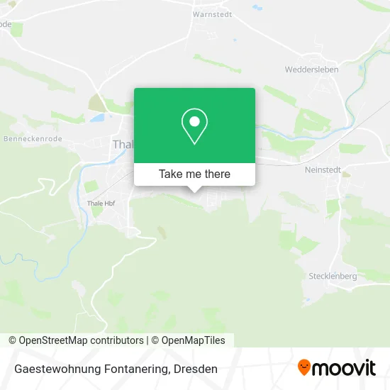 Карта Gaestewohnung Fontanering