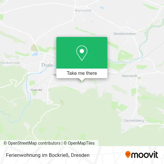 Карта Ferienwohnung im Bockrieß