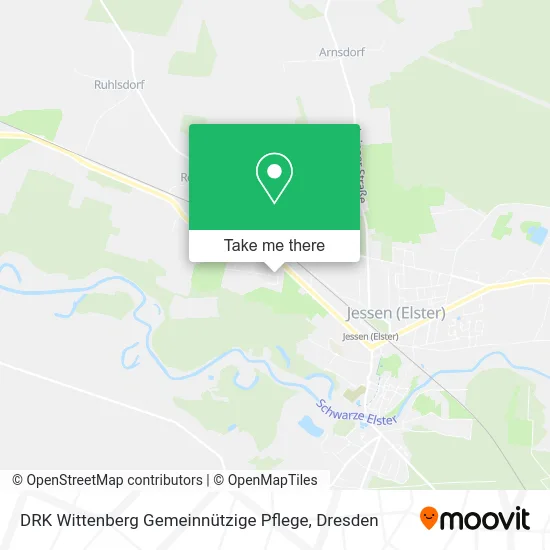 Карта DRK Wittenberg Gemeinnützige Pflege