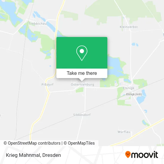 Карта Krieg Mahnmal