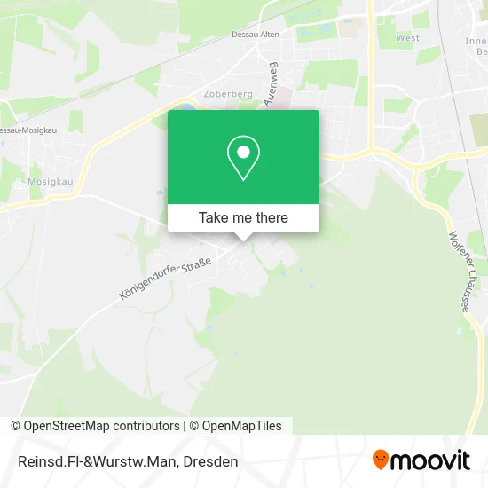 Карта Reinsd.Fl-&Wurstw.Man