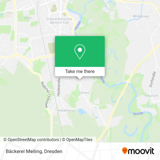 Карта Bäckerei Meiling