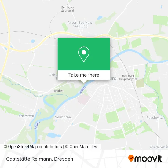 Карта Gaststätte Reimann