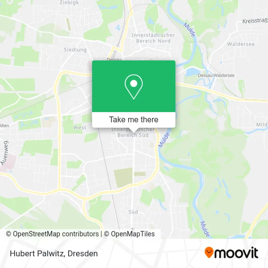 Карта Hubert Palwitz