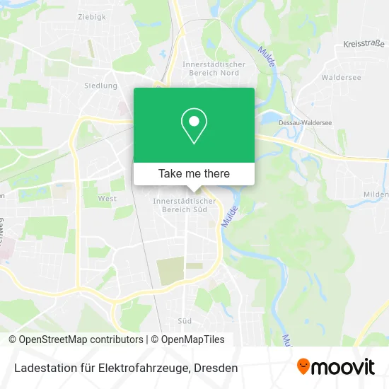 Ladestation für Elektrofahrzeuge map