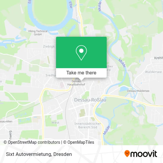 Карта Sixt Autovermietung