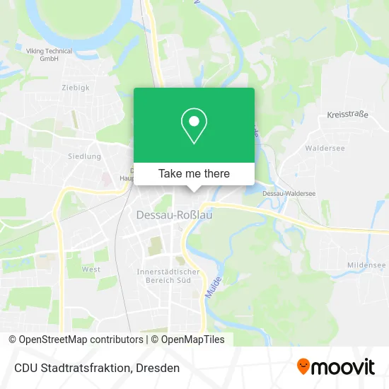 Карта CDU Stadtratsfraktion