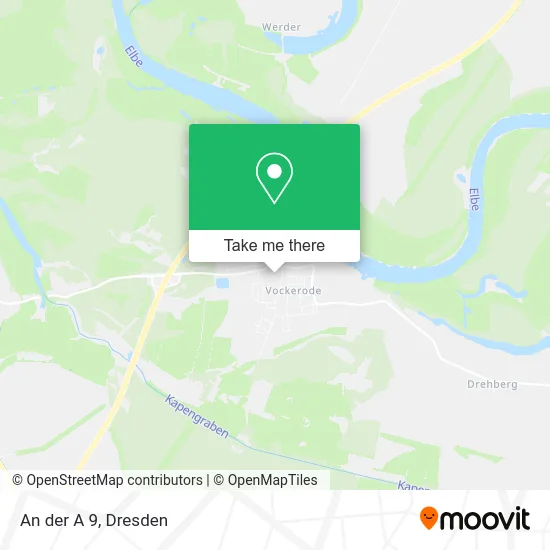 Карта An der A 9