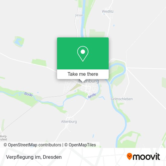 Карта Verpflegung im