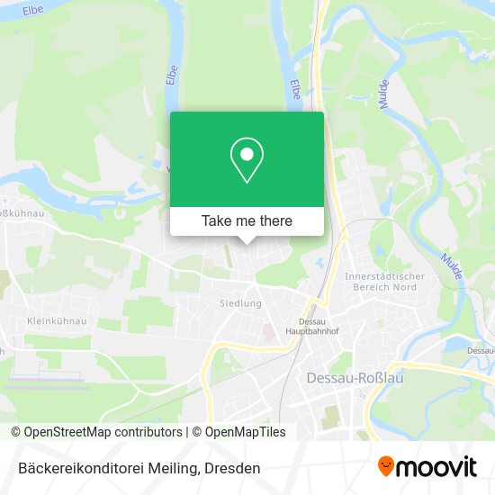 Карта Bäckereikonditorei Meiling
