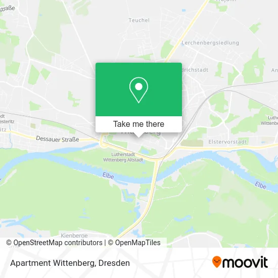 Карта Apartment Wittenberg