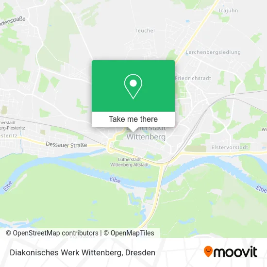 Карта Diakonisches Werk Wittenberg