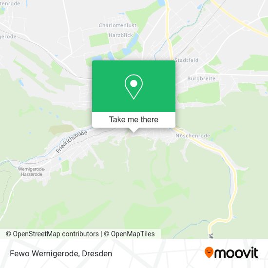 Карта Fewo Wernigerode
