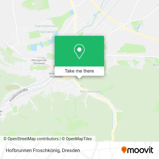 Карта Hofbrunnen Froschkönig