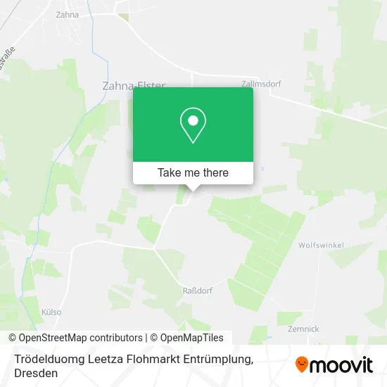 Карта Trödelduomg Leetza Flohmarkt Entrümplung