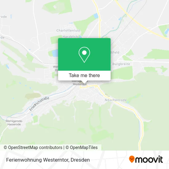 Карта Ferienwohnung Westerntor