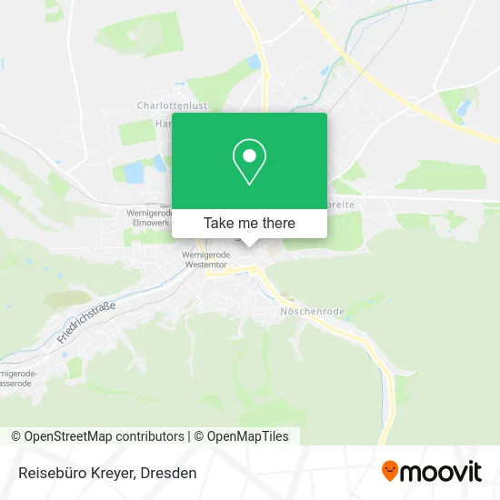 Карта Reisebüro Kreyer