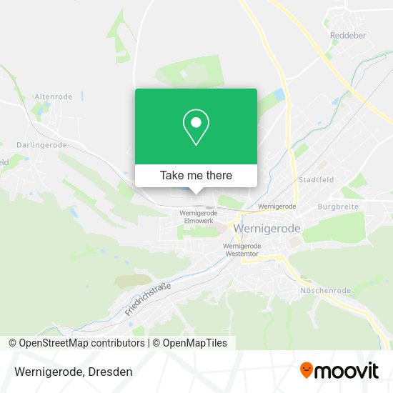 Карта Wernigerode