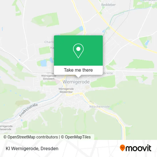 Карта Kl Wernigerode
