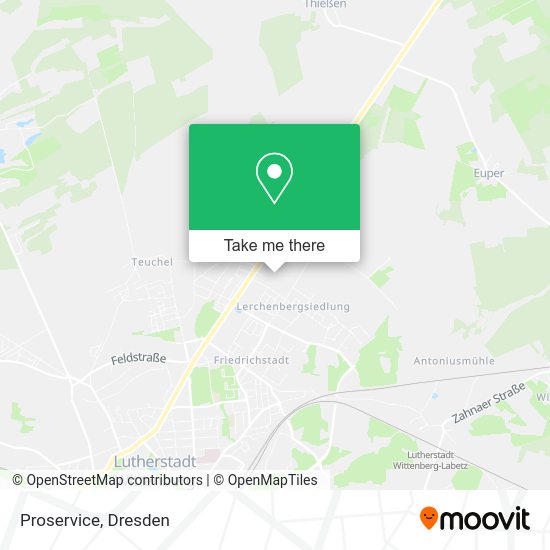 Карта Proservice