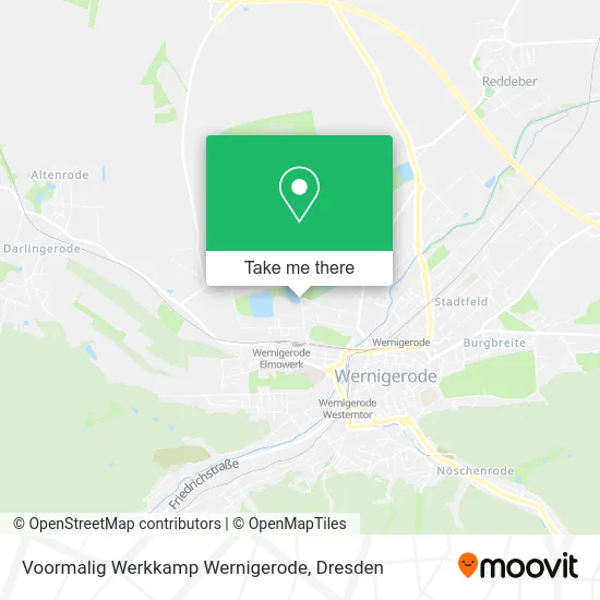 Карта Voormalig Werkkamp Wernigerode